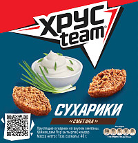 Сухарики Хрустим со вкусом сметаны