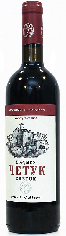 Вино Четук красное сухое