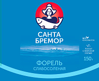 Форель слабосоленая филе-кусок