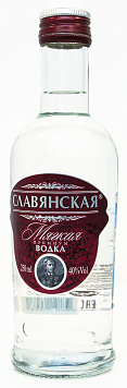 Водка Славянская мягкая на березовых почках