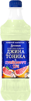 Напиток пивной Фримен Джин тоник грейпфрут пэт 