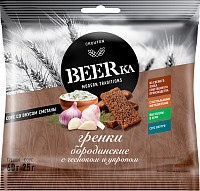 Гренки Бирка Бородинские чеснок/укроп 60г+ соус 25 мл