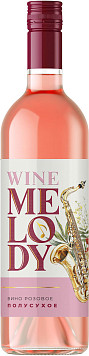 Вино Вайнмелоди розовое полусухое