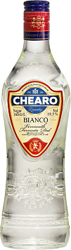 Плодовый алкогольный напиток ароматизированный Вермут Чеаро квонти Бьянко