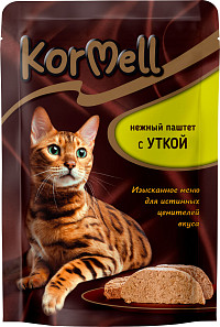 Корм KorMell с уткой паштет