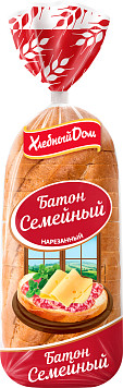 Батон Семейный Хлебный Дом
