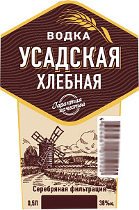 Водка Усадская хлебная