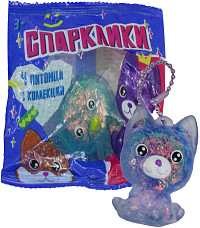Сквиш Спарклики с блестками