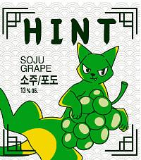 Аперитив Хинт Соджу виноград