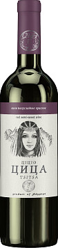 Вино Цица красное полусладкое