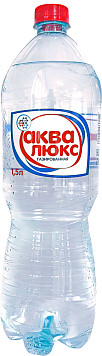 Вода Аква Люкс газированная