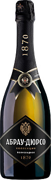 Вино игристое Коллекция Абрау-Дюрсо белое полусладкое