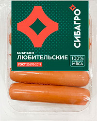 Сосиски Любительские ГОСТ