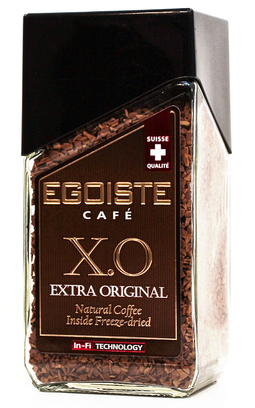 Кофе Эгоист X.O. молотый в растворимом
