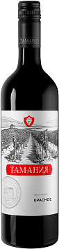 Вино Тамания Сухое Красное