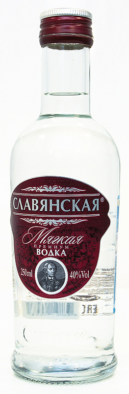 Водка Славянская мягкая на березовых почках