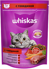 Корм сухой Вискас Говядина