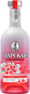 Настойка горькая Царская оригинальная клюквенная