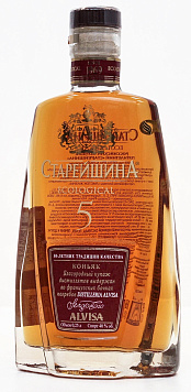 Коньяк Старейшина 5 лет