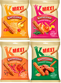 Сухарики Кириешки Макси в ассортименте