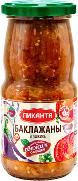 Баклажаны Пиканта в аджике