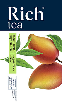 Чай Рич зелёный со вкусом манго