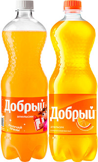 Напиток газированный Добрый апельсин