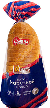 Батон Нарезной новый Знак хлеба