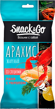 Арахис жареный раки с укропом