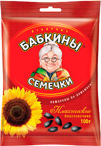 Семечки Бабкины семечки подсолнечника жареные