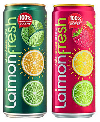 Напиток газированный Лаймон Фреш ж/б