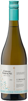 Вино Шато Тамань Совиньон белое сухое