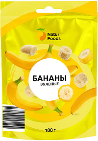 Бананы NaturFoods вяленые 