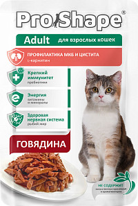Корм ProShape с говядиной в соусе