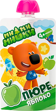 Пюре Ми ми мишки яблоко