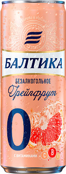 Напиток пивной Балтика №0 Грейпфрут ж/б