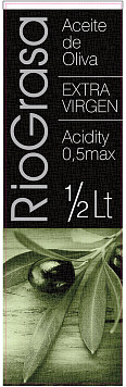 Масло оливковое RIOGRASA Extra Virgin Oil Olive нерафинированное