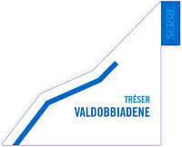 Вино игристое Трезер Вальдоббьядене Просекко Супериоре белое брют