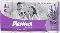 Туалетная бумага Perina 3 слоя 8 рулонов