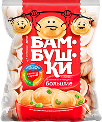 Пельмени Бамбушки из свинины и говядины