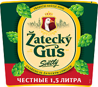 Пиво Жатецкий гусь светлое пастеризованное