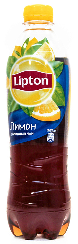 Чай Липтон черный Лимон