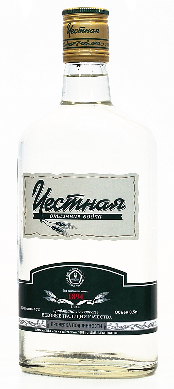 Водка Честная