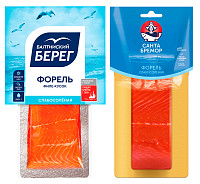 Форель слабосоленая филе-кусок