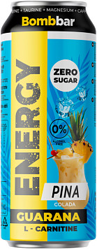 Тонизирующий напиток Bombbar Energy пина колада