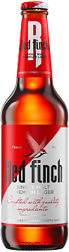 Пиво Ред Финч светлое пастеризованное ст