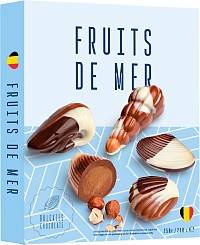 Набор конфет морские ракушки с начинкой пралине