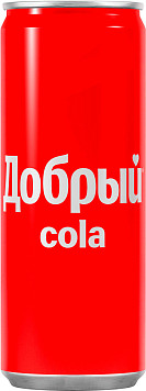 Напиток газированный Добрый кола ж/б