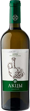 Вино Акцы белое сухое
