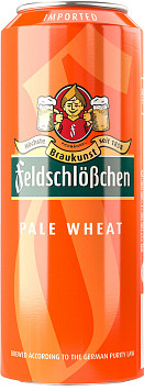 Пиво Фельдшлёсхен Пэйл Вит пшеничное светлое нефильтрованное ж/б
